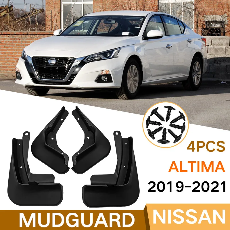 

MudFlaps FOR Nissan Altima 2019-2021 car Splash Guards Fender Set Parts Front Rear MudFlaps Automotive Accessories