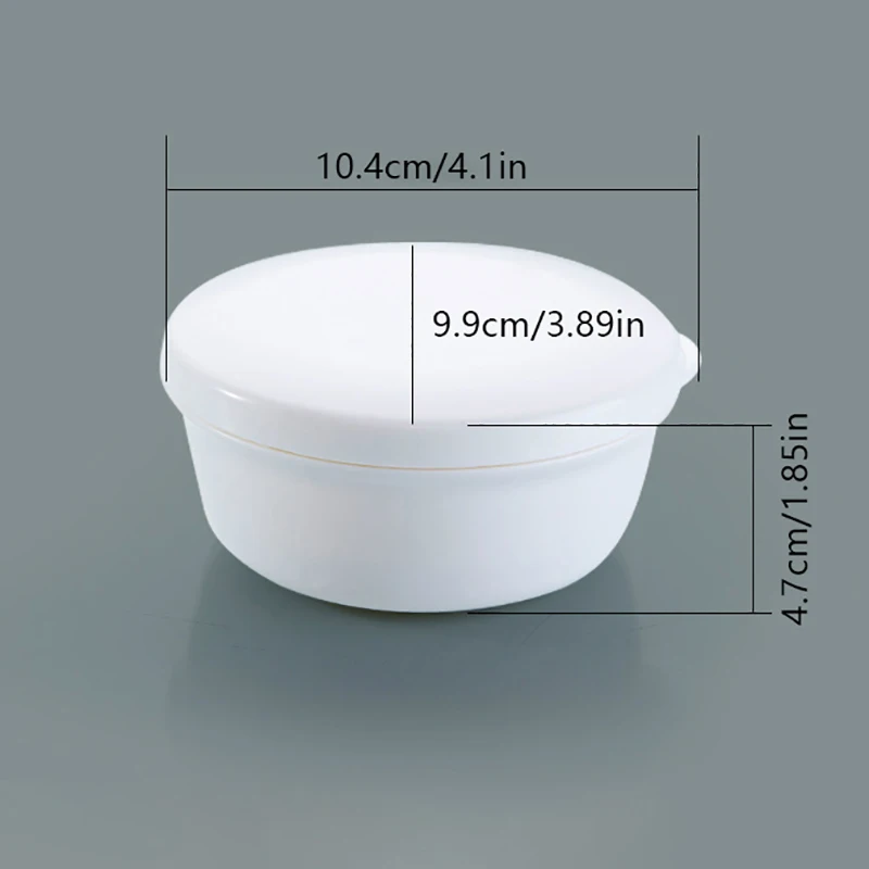 휴대용 밀봉 비누 케이스, 여행 용품, 비누 받침대 비누 상자, 욕실 액세서리, 원형 플라스틱, 1 개
