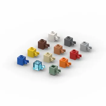 20pcs MOC Parts 60475 30241 Brick Modified 1 x 1 with Open U Clip Compatible Bricks DIY Assmble Building Blocks Particle Kid Toy 1