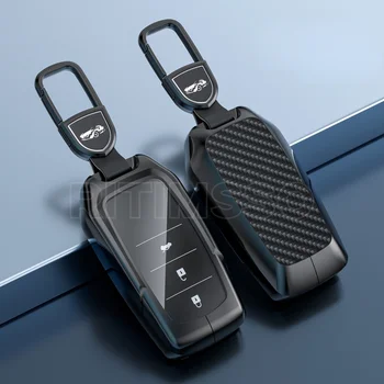 Nuovo arrivo in lega ABS Car Key Case Cover per Toyota CHR Hilux Fortuner Land Cruiser 200 Camry Corolla Crown RAV4 Highland