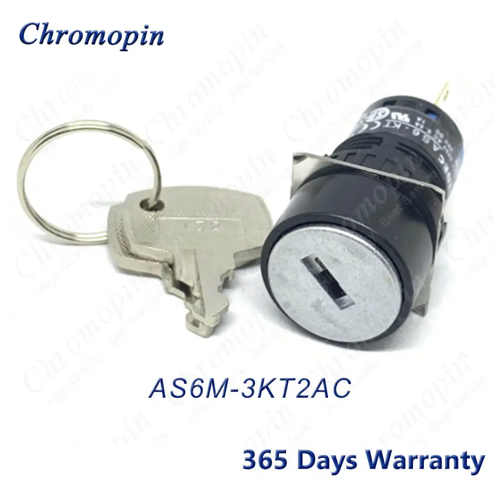para Idec As6m3kt2pa As6m-3kt2ac As6m-3y2c Chave Interruptor para Idec As6m-3y2c As6m-3kt2pa As6m-3kt2ac Chave Novo - Imagem 3