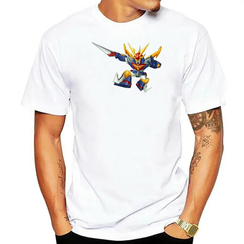 Tshirt Jeeg Robot Daitarn 3 Mazinga Goldrake Manga T-Shirt Taglie Fino Alla Cartoon T Shirt Uomo Unisex New Fashion Tshirt