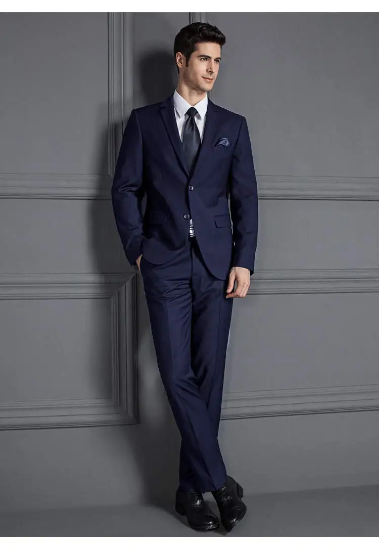 Men's Suit Two Button Notch Lapel Two Pieces Set
