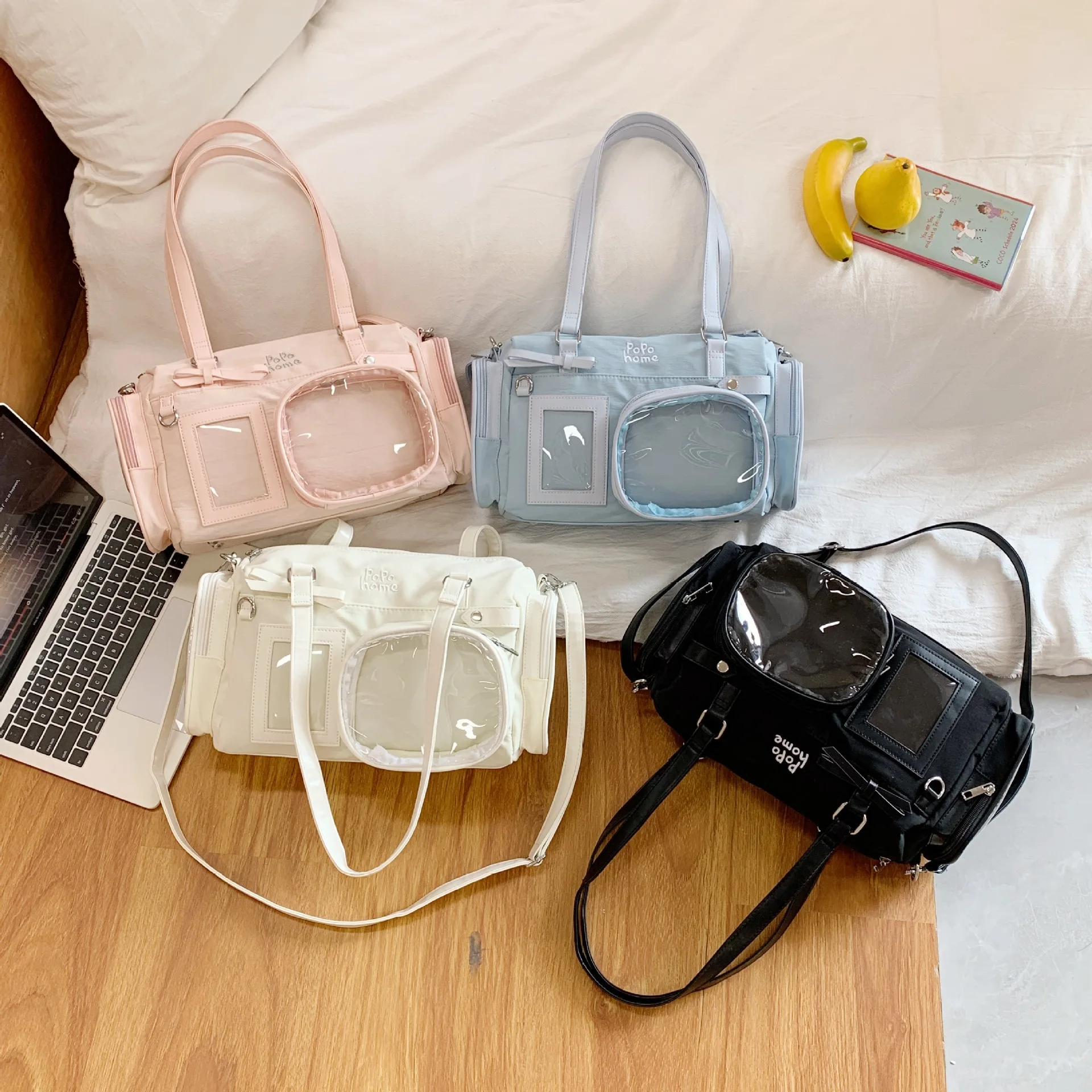 Kawaii Japanese Style Ribbon Tote Shoulder Ita Bag