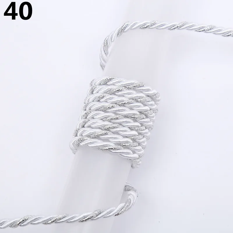5m 3mm Three-Strand Colorful Polypropylene Rope for Rustic Home Decor & DIY Projects