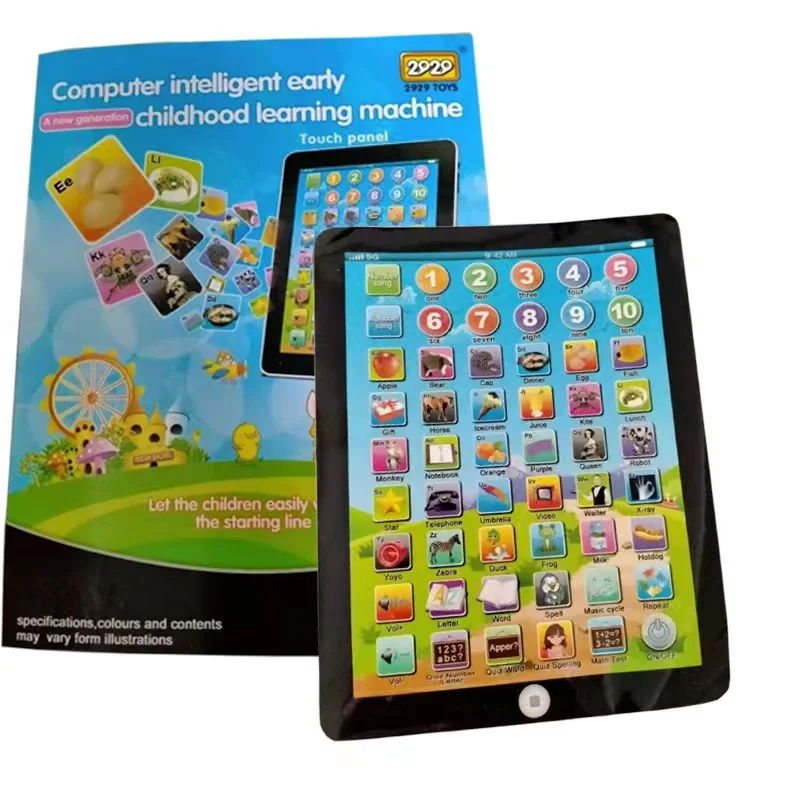 Children early education simulation tablet electronic model learning machine infants and young children to develop wisdom puzzle 4