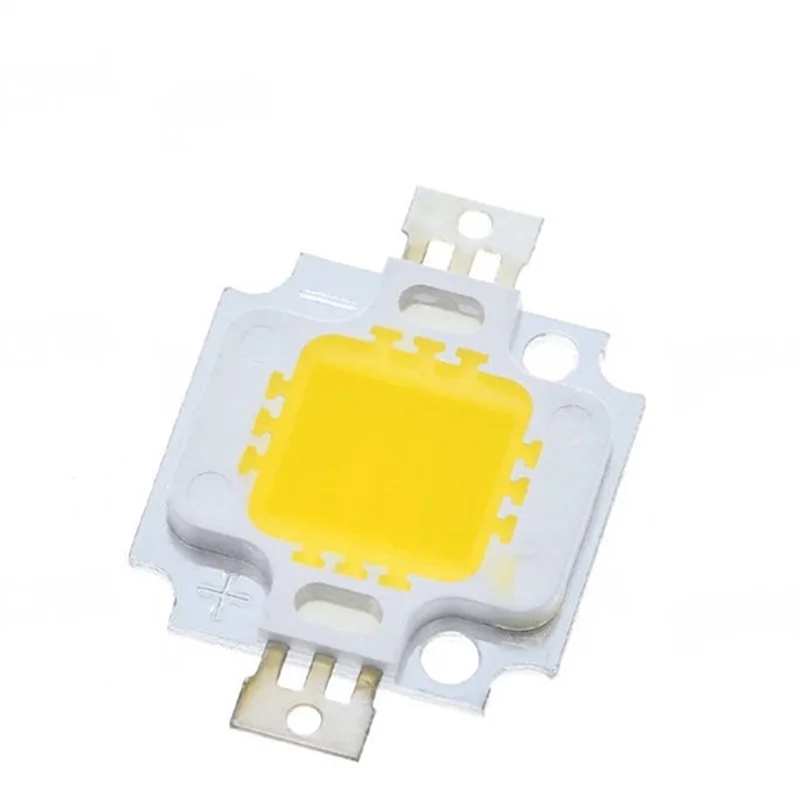 A84E-LED 칩 전구 10W 10개 10W LED 따뜻한 흰색/흰색 램프 조명 투광 조명용 고출력 따뜻한 흰색