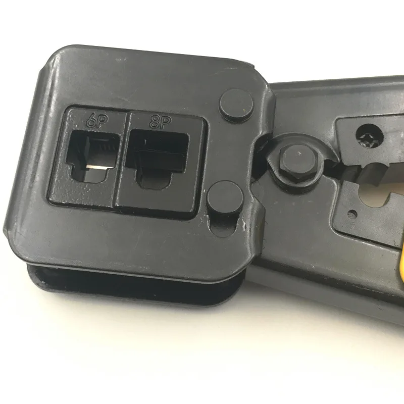 Multifunktions RJ45 Crimper Hand Netzwerk Werkzeug Zange RJ12 RJ11 Cat5e Cat6 8P8C Lan Kabel Stripper Drücken Klemme Zange Clip – Detail 2