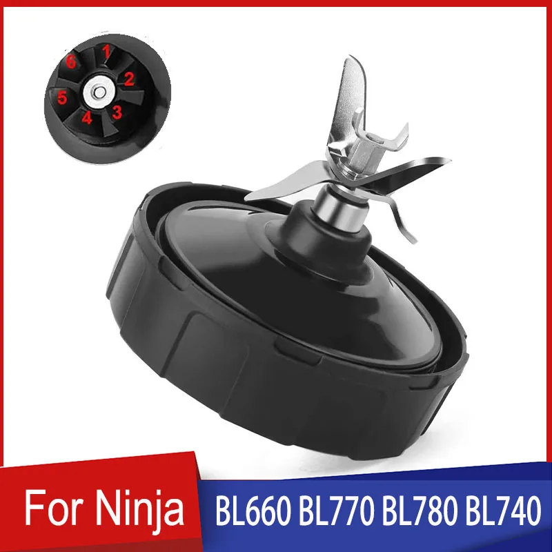 6FinMaleBlenderBladeReplacementPartsforNutriNinjaBlender