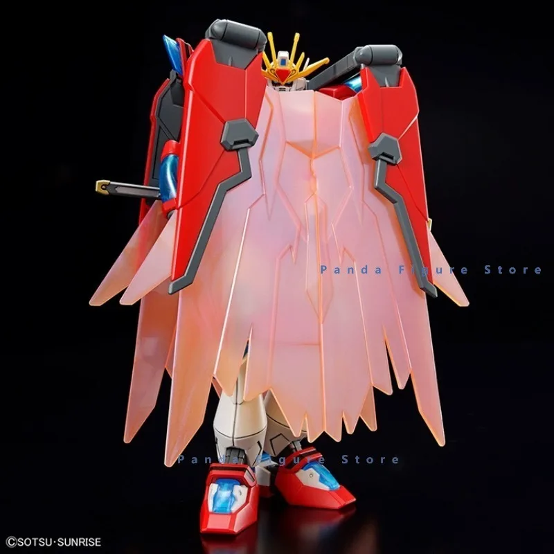 재고 반다이 HG 1/144 빌드 버닝 건담 메타버스 액션 피규어, GUNPLA 소년 장난감, 메카 모델 선물 조립 키트