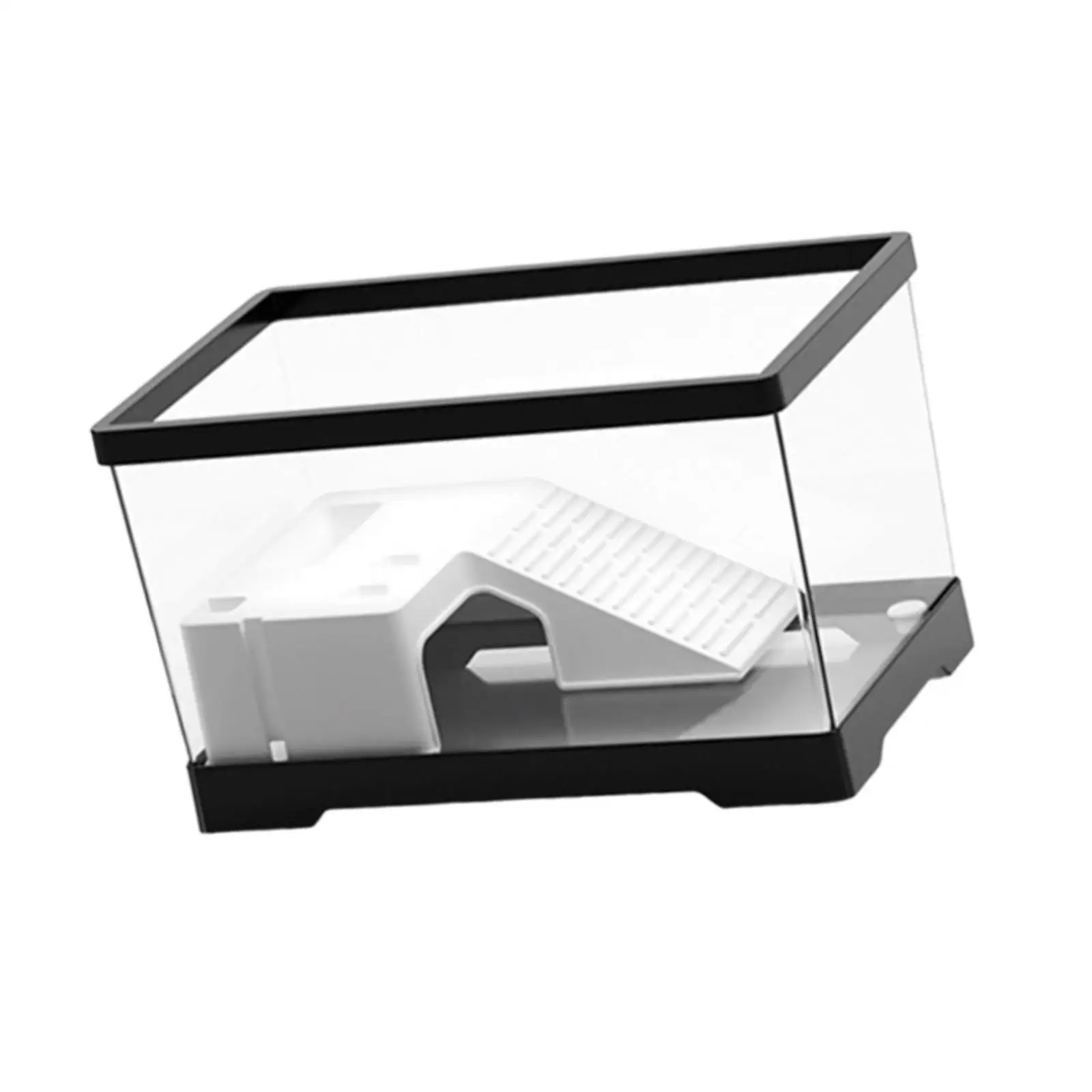 Turtle Tank Tortoises Case Hatching Area Accessories Bottom Drainage Climbing Supplies Sturdy Resting with Platform Indoor Decor