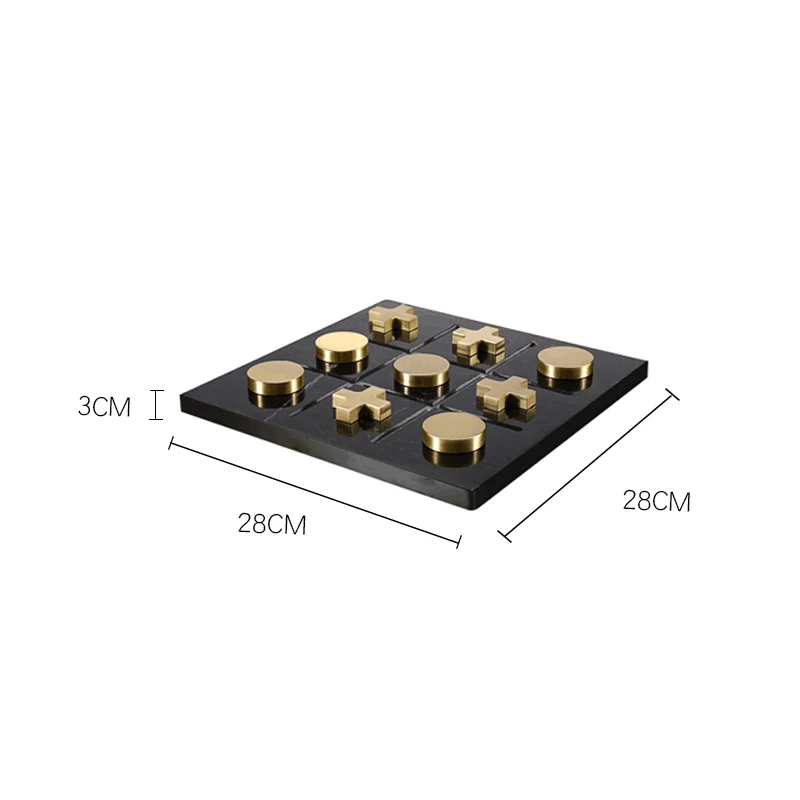 Exclusive chess set Oriental large 600140165 (gold/silver plated, marble  chessboard)