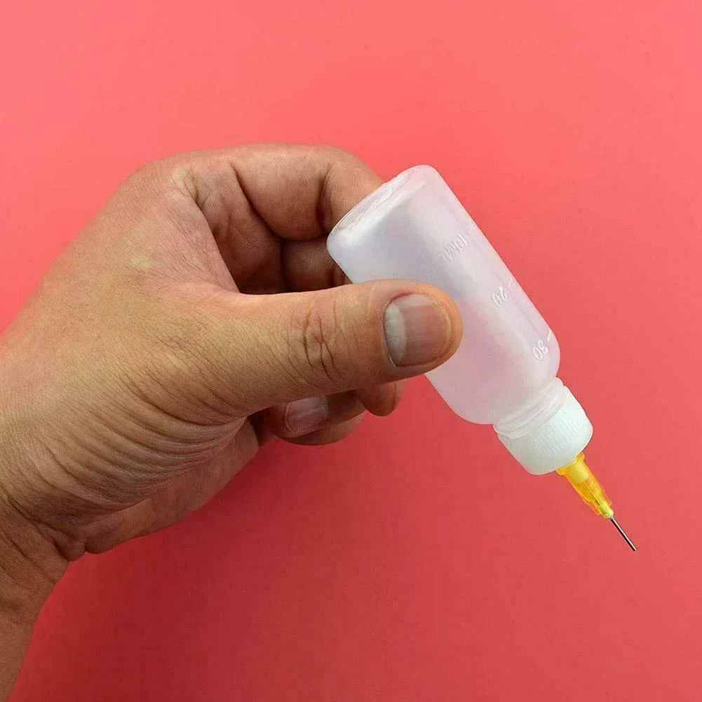 With Needle Flux Bottles 2pcs 50mL Pine Perfume Tip Vent Alcohol Bulk Perfume Dispenser Dispensing Bottle Dropper