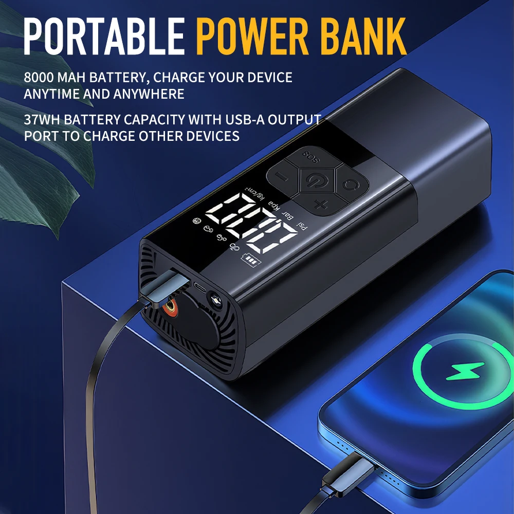 ������ Ÿ�̾� ���� ���Ա� �� ���� ��Ÿ�� �޴�� ���� ���͸� 1800A 12V 150PSI ���� ���� �̴� ���� �������� ���͸� ��� �ν���