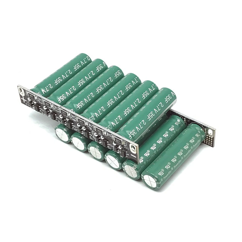 1Set Powerstor Aerogel 16V5.8F Backup Power Supply Module 2.7V35F*6Pcs Connection Capacitor Automotive Rectifier 16V5F