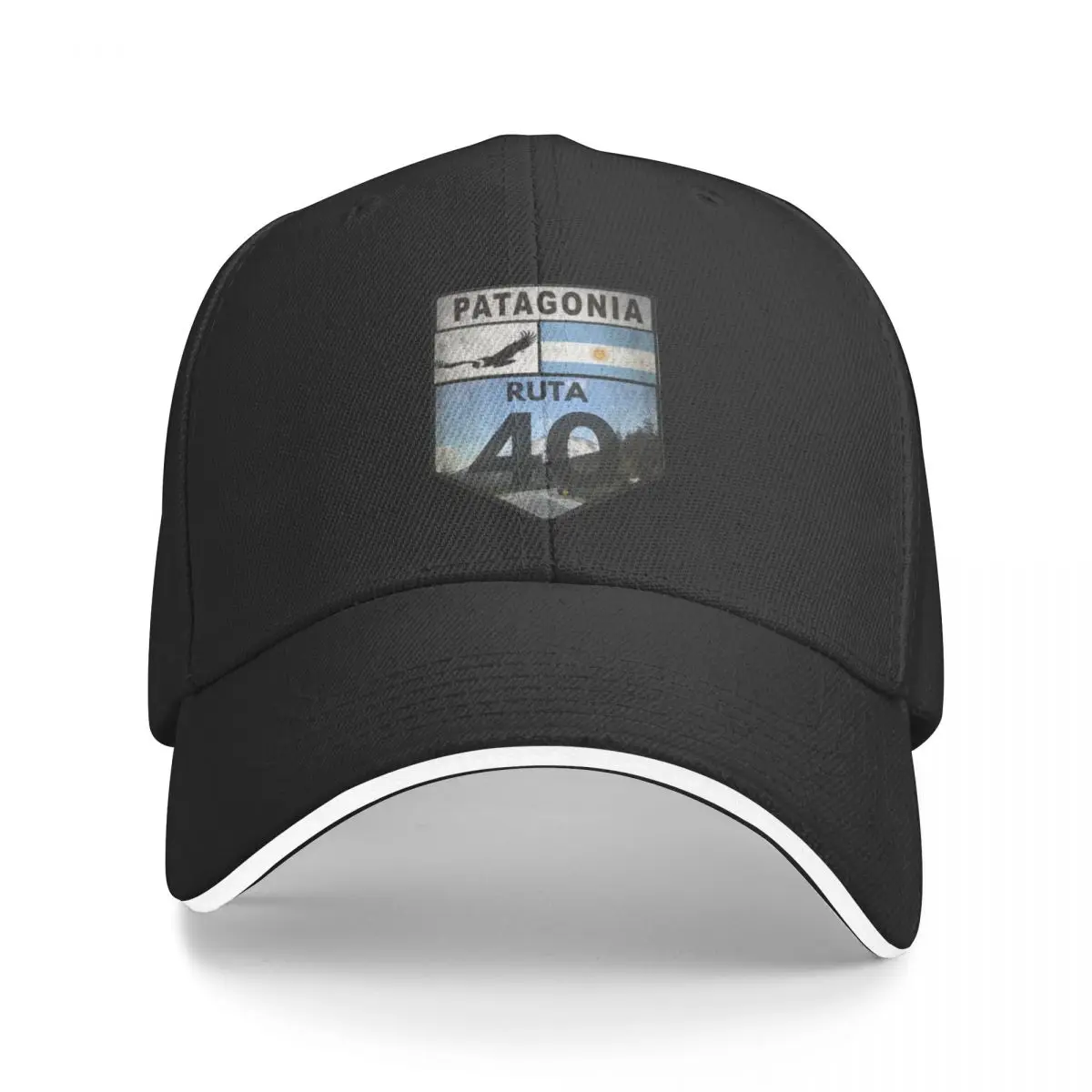 

Argentina's mythical route sign. Baseball Cap Sun Cap dad hat Designer Hat Trucker Hats For Men Women's