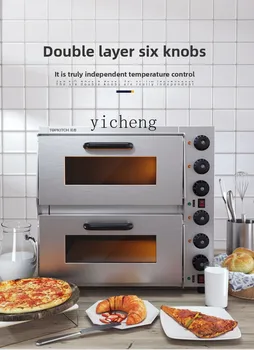 Forno ZZ commerciale un strato due strati due piastre forno per pizza per pane di grande capacità doppio strato 1