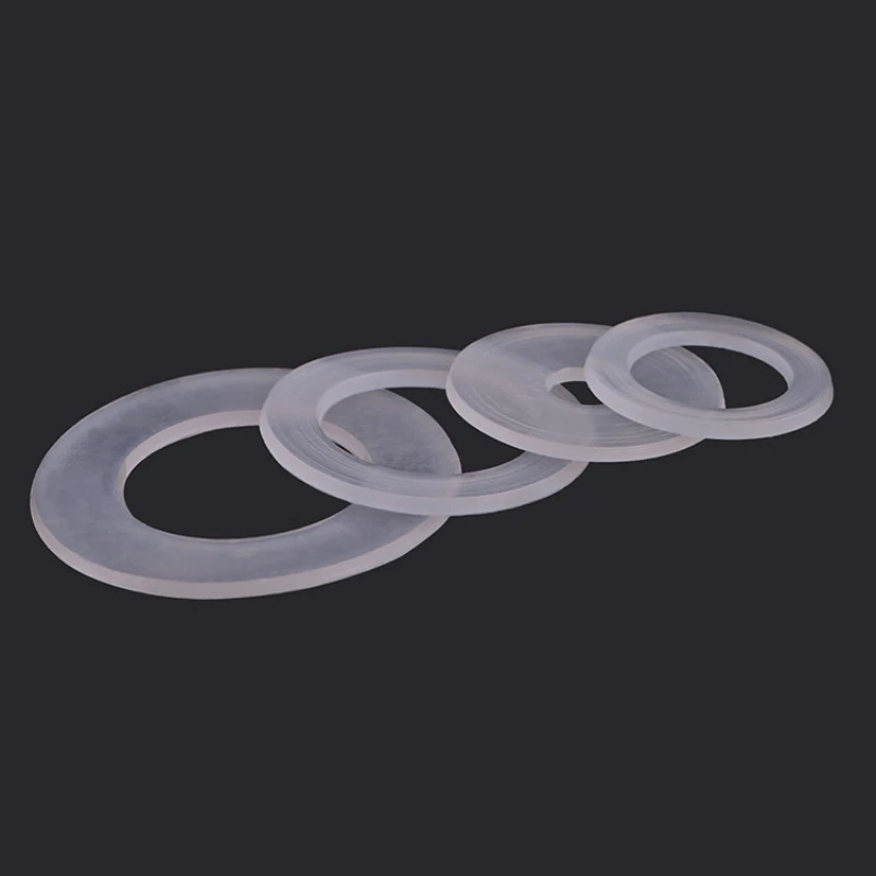 Nylon washers plastic washers white plastic clear nylon flat washer PE insulation spacer seals rings M3-M20