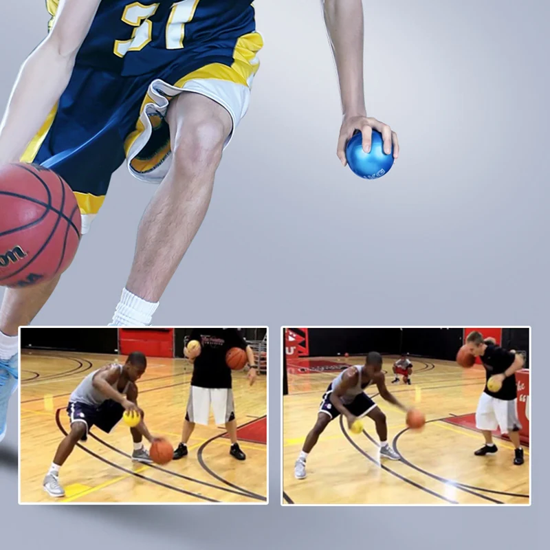 Basketball Dribble Training Soft Weight Sand Ball Improve Reaction Coordination Weight Ball Wrist Movement Non Slip Grip