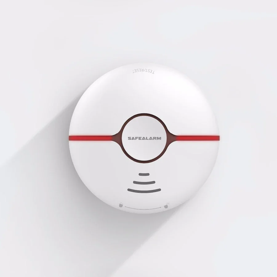 Smart Life Tuya Smoke Detector Home Security Fire Alarm 2.4G WiFi Sensor Standalone Wireless Cigarette Compatible Alexa Google smoke alarm