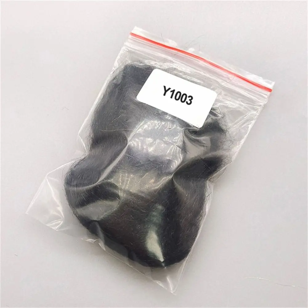 1 Beutel 3,8 cm Eis synchron isieren synthetische Fasern Köder fisch Streamer Flash dünne Eis flügel Salter water Fliegen binde material – Detail 11