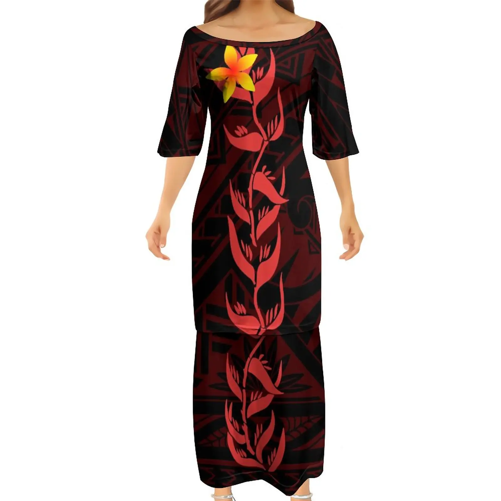 red bow dress RED BIG BOW DRESS | CULT MIA main image 1