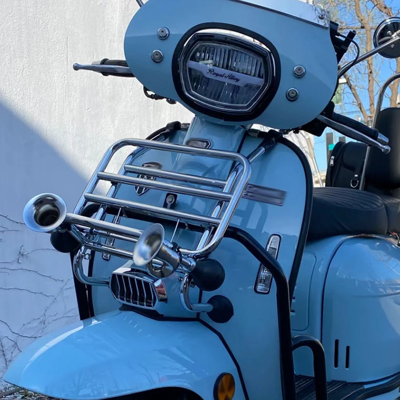 ラゲッジラック ステンレス製フロントラゲッジラックホルダー、フレームホルダー