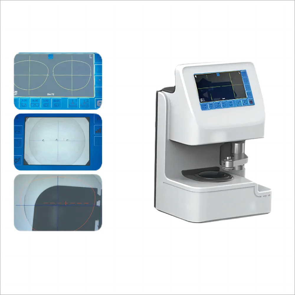 SJG-1000 Optical Lens Edger Patternless Automatic Lens Edger with Three-Timensional Grinding Wheel