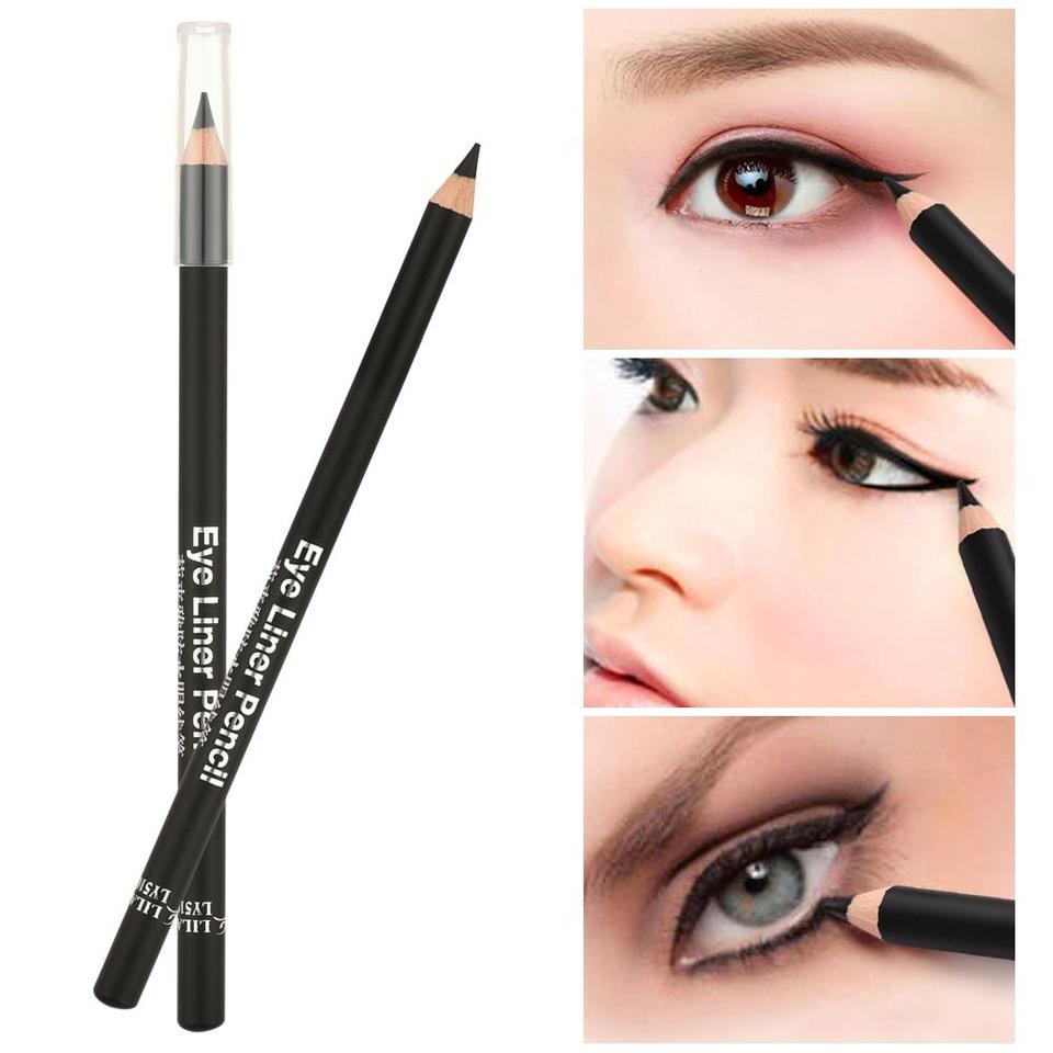 Fashion Women Lasting Cosmetic Beauty Makeup tool Eyeliner Pencil Waterproof Black
