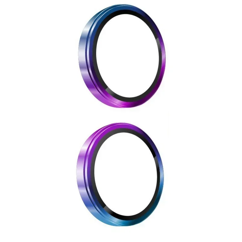 Premium Lens Protective Film with Metal Ring Camera Protector