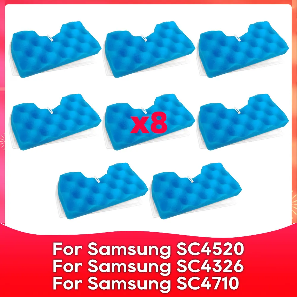 Hepa Filtro Acessório Compatível para Samsung Air Track Sc43 Sc44 Sc45 Sc46 Sc47 Vcdc20 Vcma15 Vcma16 Dj6300669a