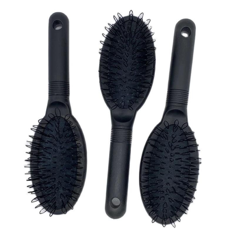 1 pc hair brush Black Pink Loop Brush Hair Extension Brush tangle free hair brush