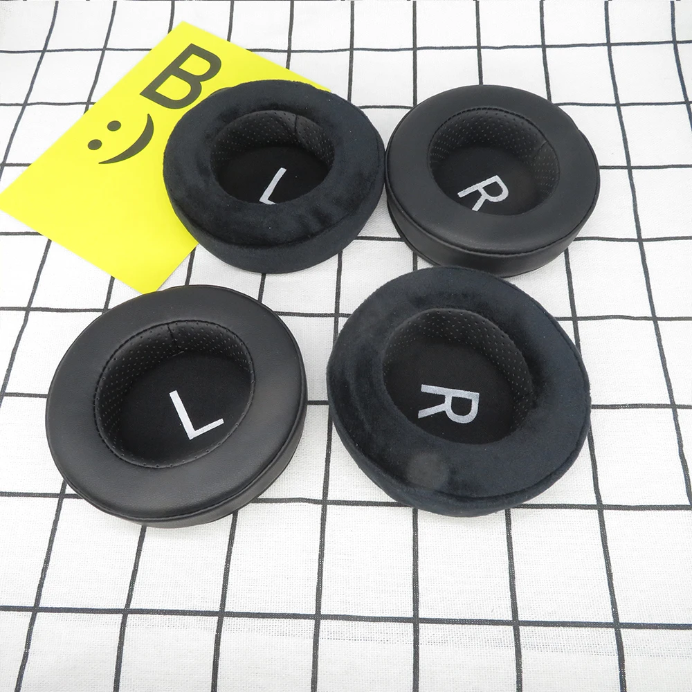 Earpads para Akg K182 Fones de Ouvido Almofadas de Veludo Proteína Almofadas de Espuma Memória - Image 4