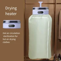 Clothes Dryer, Warm air blower Smart Heating Fast Drying, Mini Portable Folding, Safe Use Without Leakage, Constant Temperature 2