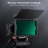 K&F Concept Square Filter 4"x5.65" Black Mist 1/4 1/8 Blue Streak MCUV ND4 ND32 ND16 ND8/64 Filters For Tilta SmallRig Matte Box 4