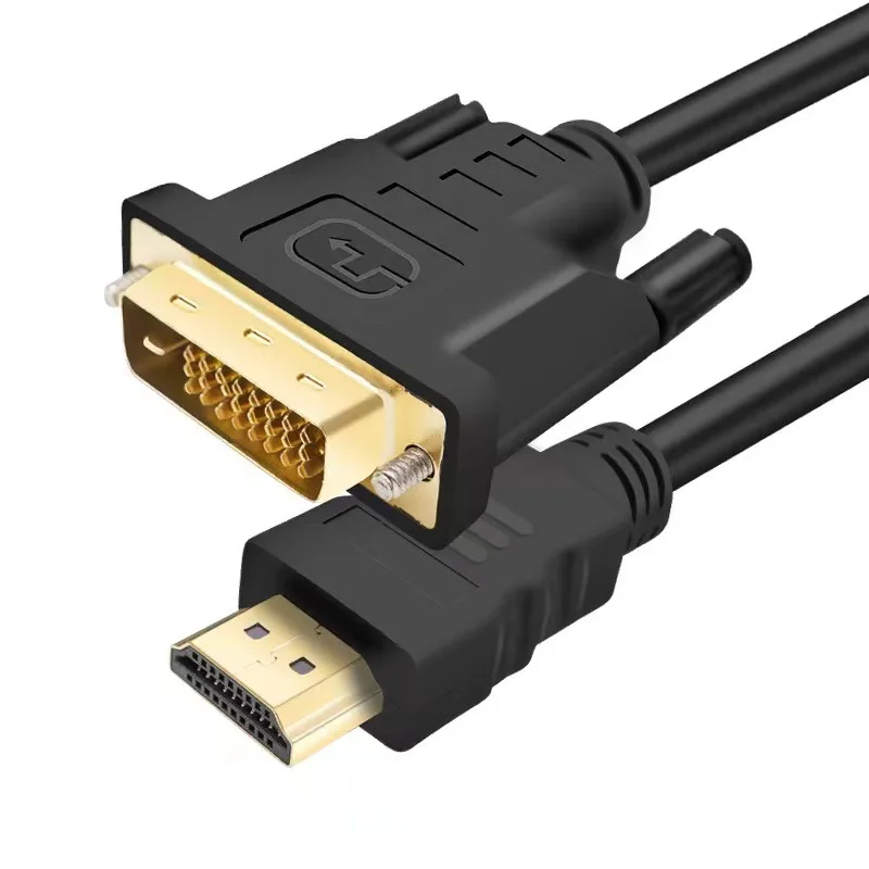 HDMI to DVI Adapter Conversion HD Cable 1m 1.5m 2m 3m 5m 4K High-definition TV Computer Monitor Projector Ps3/4 Connection Cable hdmi to dvi converter,hdmi to dvi cable