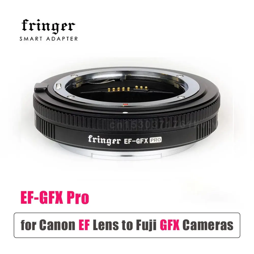 

Адаптер для объектива Fringer EF-GFX Pro AF для объектива Canon EF к фотоаппаратам Fuji GFX GFX100 GFX100S GFX 100S GFX50S GFX50S II GFX50S II
