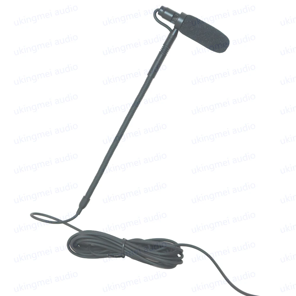 Professional Musical Instrument Condenser Gooseneck Microphone System For Guitar Saxophone Violin Piano Cello Bass Clarinet