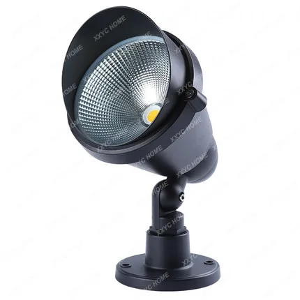 

Spotlight Led Waterproof Super Bright Outdoor Site Advertising Courtyard Landscape Lighting Tree Lamp Ground Plugged Light