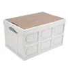 1 Outdoor Camping Storage Box With Handle 15L Foldable Storage Box Portable Camping And Picnic Storage Box Car Luggage 5