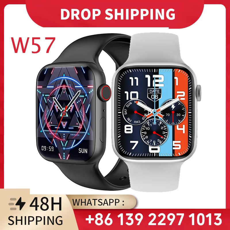 Dropshipping Original Iwo W57 Smart Watch Men 2022 1.95 Inch Watch 7
