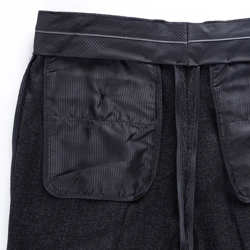 Cashmere Suit Pant For Men Loose Striped Hight Waist Wool Trousers Classic Straight Formal Mens Dress Pants Business Size 42 44,business pants,suit pants,men pants