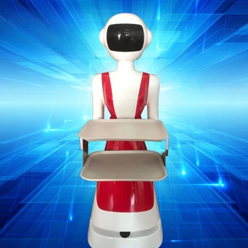 Hotel intelligent food delivery robot food delivery restaurant cameriere conversazione di benvenuto multifunzionale umanoide