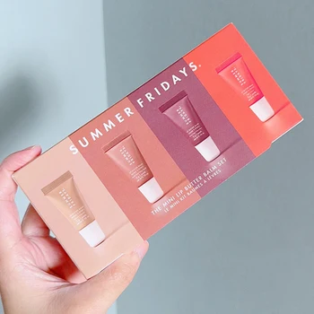 Summer Fridays Balsamo per labbra Specchio idratante Lucidalabbra Lip Vaniglia Zucchero rosa Torta di caffè Odore Rossetto Olio trasparente Trucco