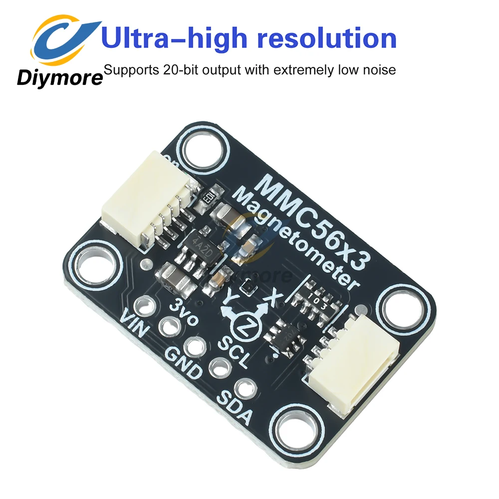 Module boussole MMC5603 3 axes 20 bits I2C STEMMA QT Qwiic