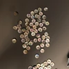 About 100pcs 10mm Small Natural Shell Sewing Buttons Mother Of Pearl Shell Round 2 Hole Button 5
