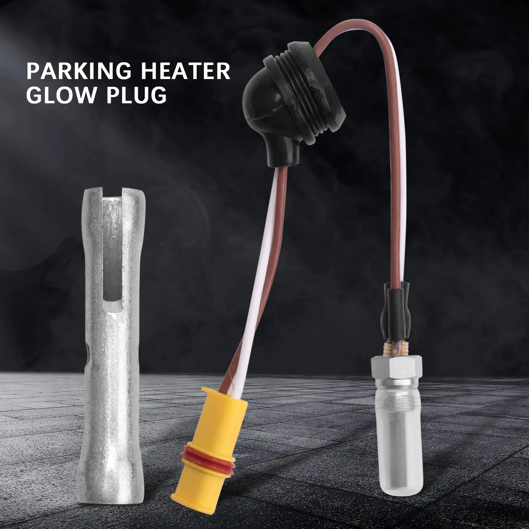 Eberspacher Glowpin 글로우 핀 플러그 렌치 포함 디젤 히터, 에어트로닉 D2 D4 용, 1000-8000KVA, 12V-24V