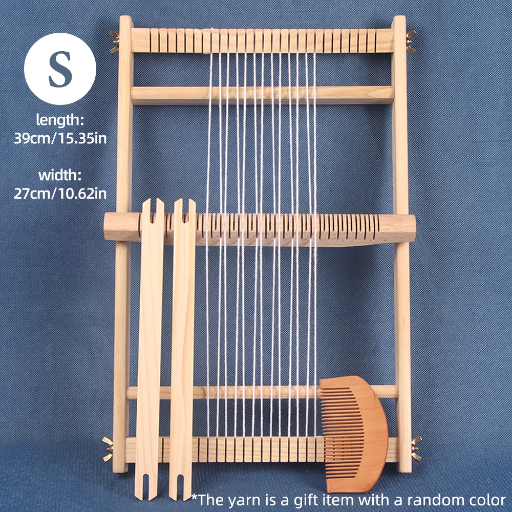 Wooden DIY Weaving Loom 2