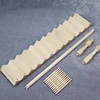 Dollhouse Miniatures,1/12 Wooden Stair Stringer Step Staircase With Handrail Model Doll House Decor Model 2