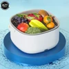 Fruit and Vegetable Washing Machine Convenient Washing Basket Fruit and Vegetable Electric Washing Machine Kitchen Cleaning Tool 3